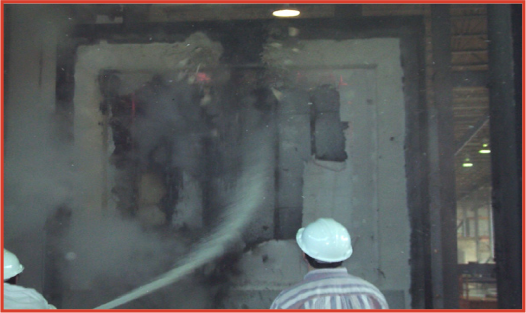 Hose stream test Gypsum Association