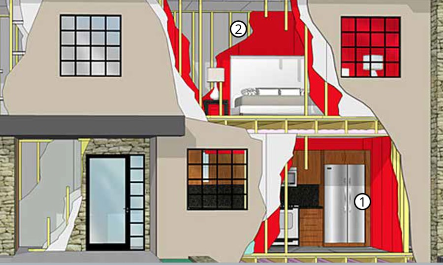 Fire resistant roof board