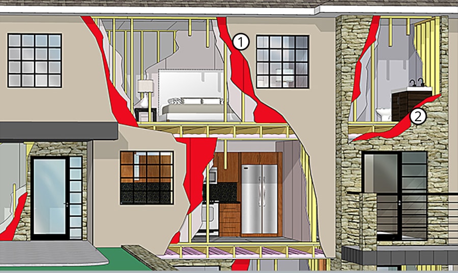 Exterior Gypsum Sheathing  Single Family Homes Gypsum  