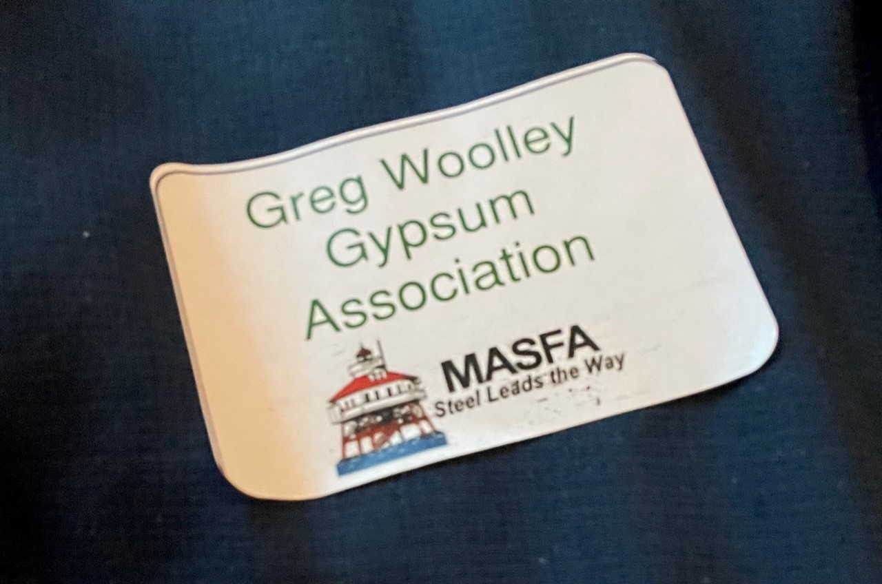 Greg – Out and about Mid-Atlantic Steel Framers Alliance